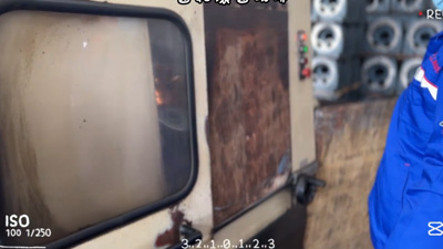 泰工减速机齿轮滚齿现场