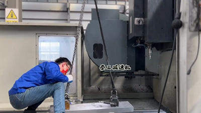 泰工减速机箱体加工中心日常